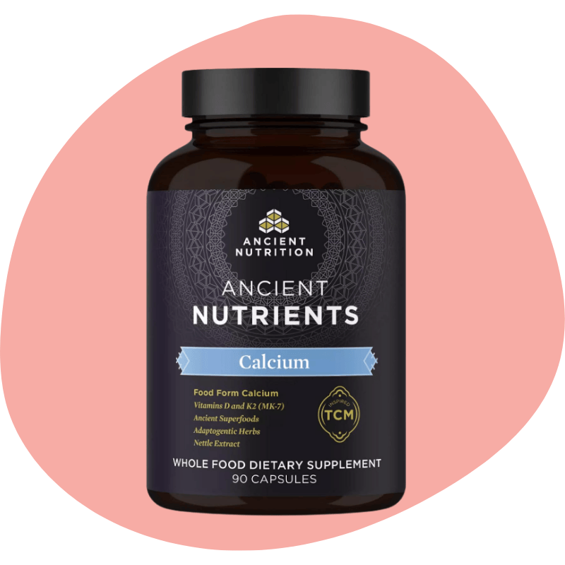 Ancient Nutrition — Calcium with Vitamin D3 & K2 (Ancient Nutrients Calcium)