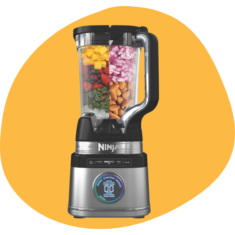 Ninja TB201 Detect Power Blender Pro — 1800-peak-watt power with 72-oz pitcher for family-sized batches
