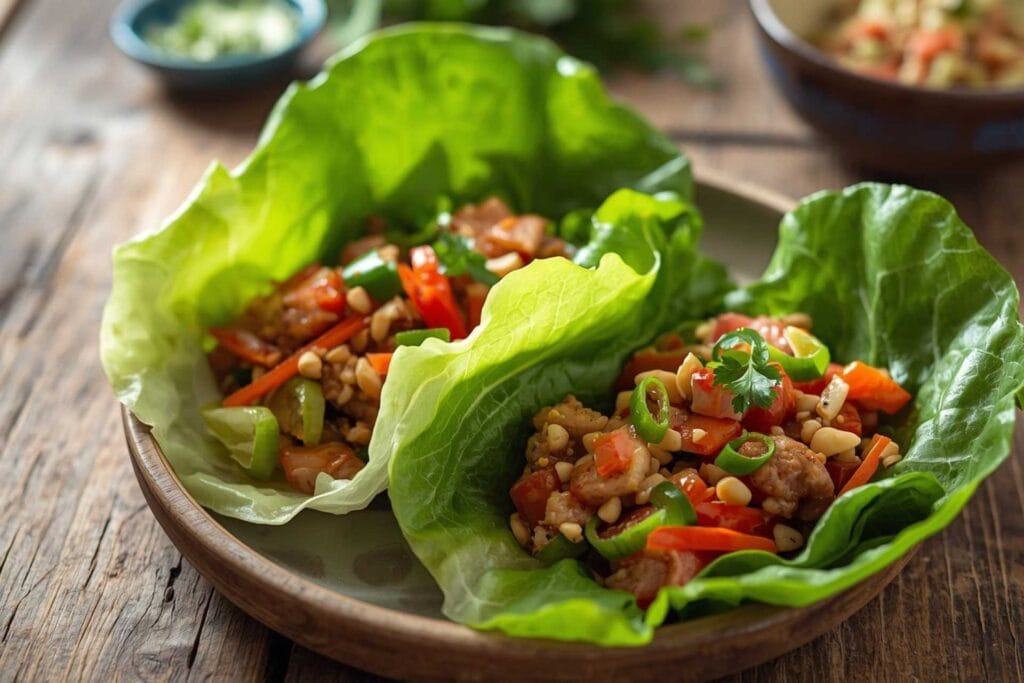 Asian Lettuce Wraps