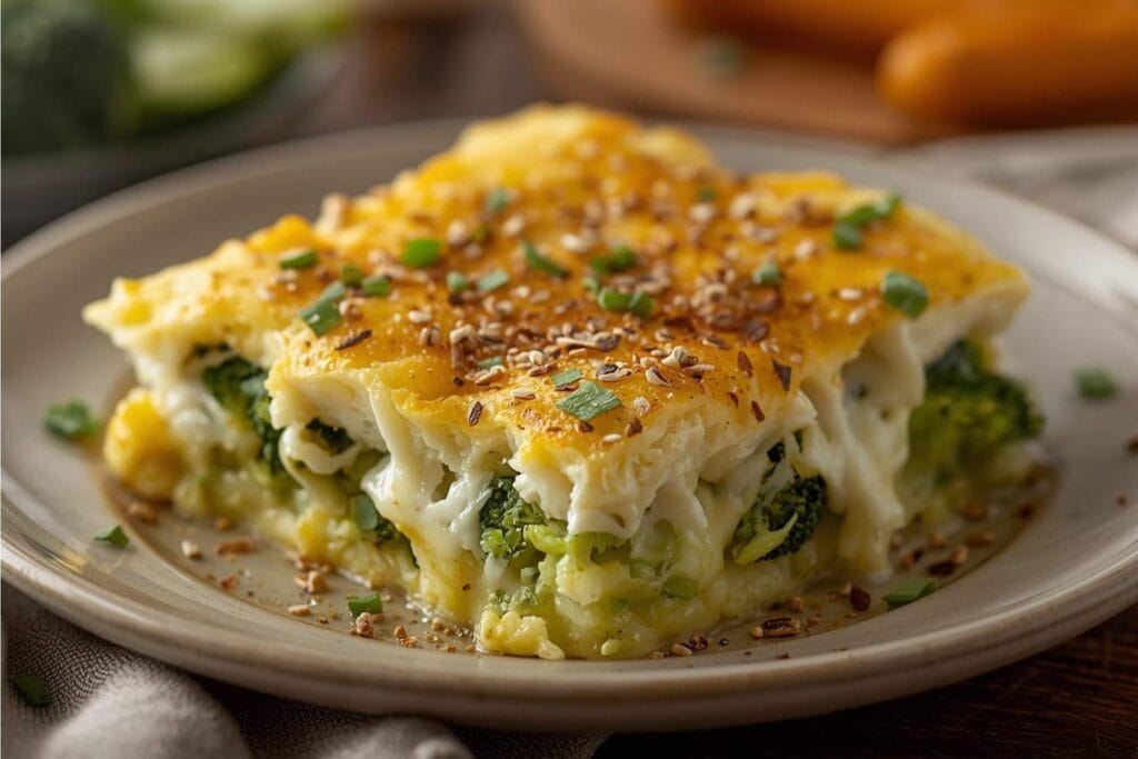 Broccoli Cheese Egg Bake