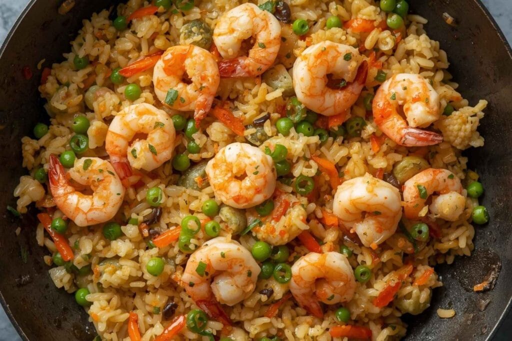 Cauli-fried Rice with Shrimp