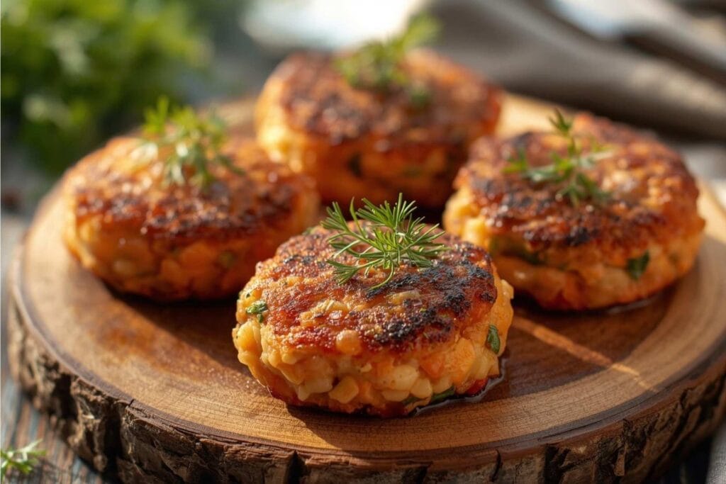 Salmon Cakes with Hidden Veggies
