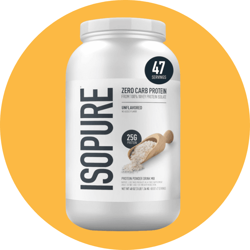 Isopure Zero Carb 100% Pure Whey Isolate Protein Powder