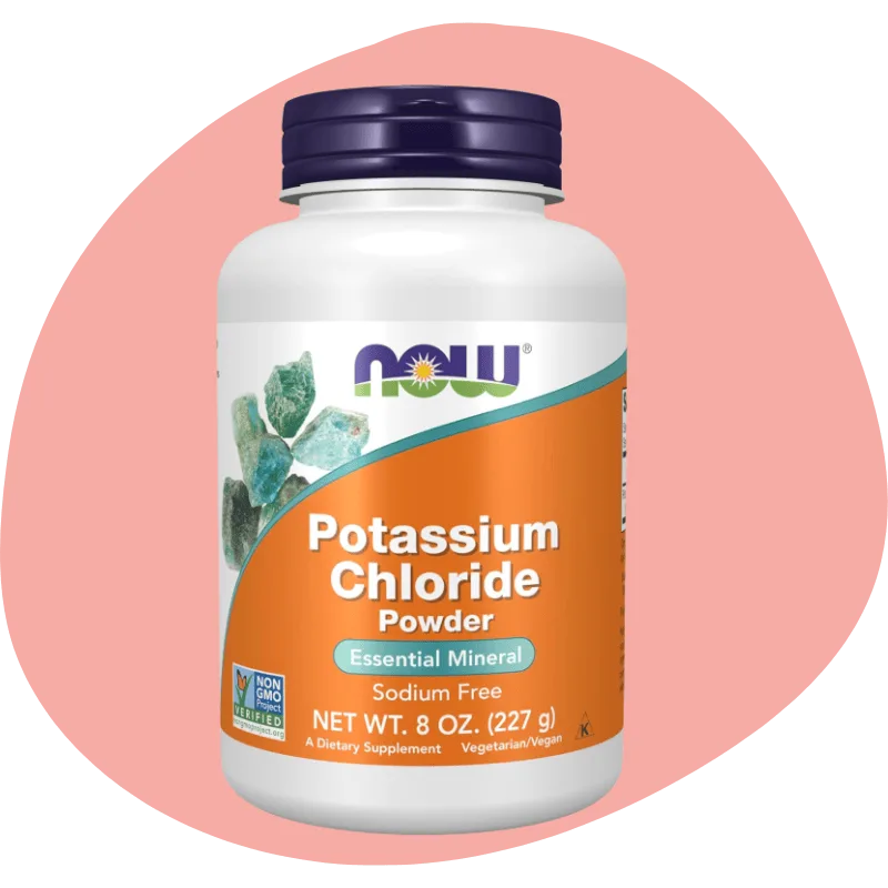 NOW Foods Potassium Chloride Powder