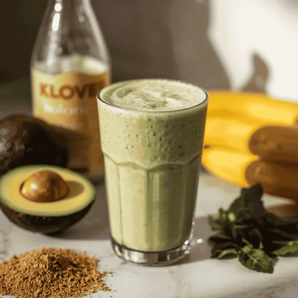 Creamy Keto Avocado Protein Smoothie
