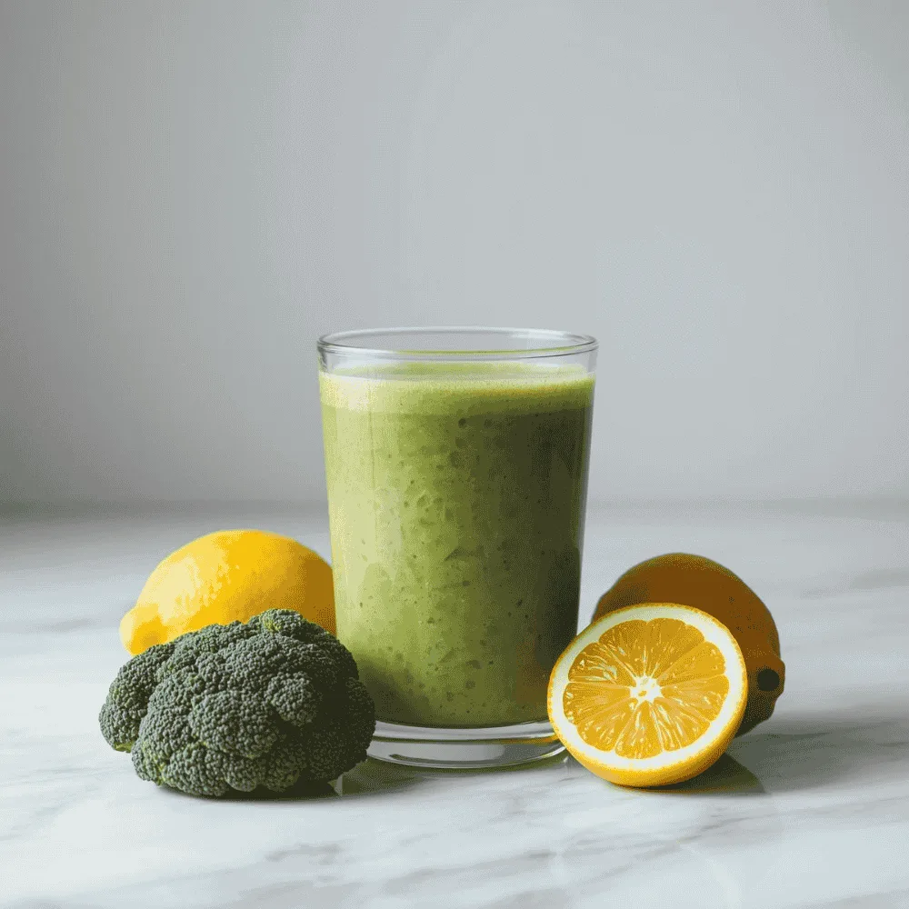 Savory Broccoli Lemon Smoothie