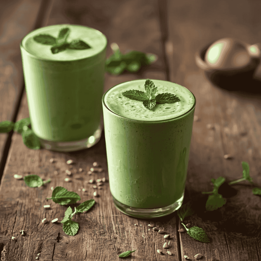 Creamy Avocado Matcha