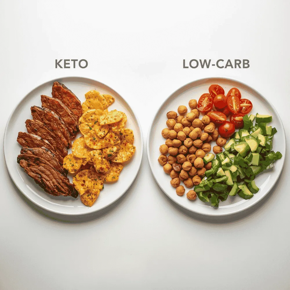 Keto vs low-carb: what’s the difference?