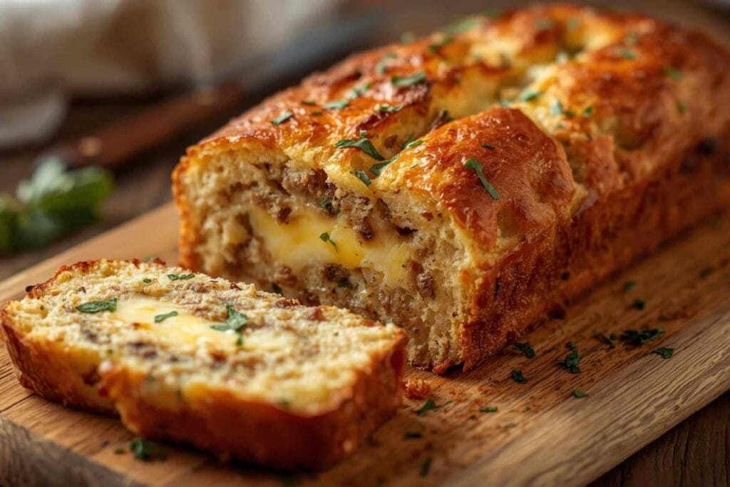 Cheese & egg loaf