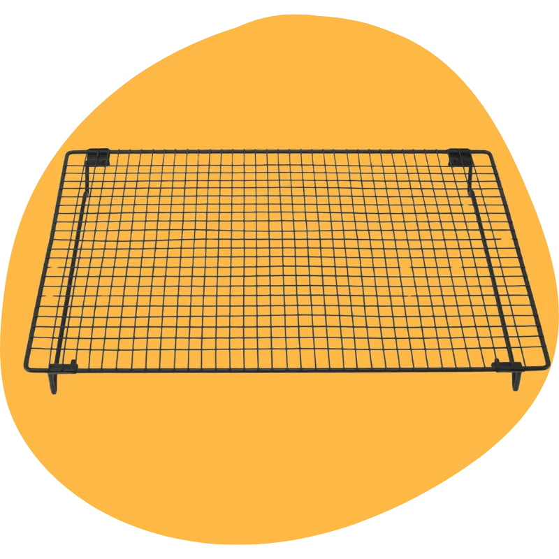 Heavy-Duty Stainless Steel Baking & Cooling Rack — 11" × 17"