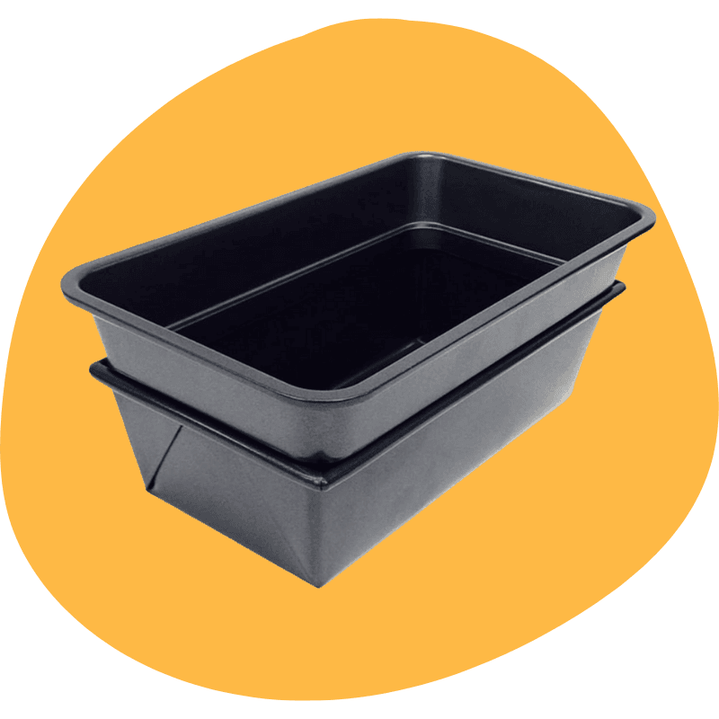 Chicago Metallic Professional Gluten-Free Loaf Pan, Perfect for baking bread, cake, and more 9-inch by 4.25-inch, Silver