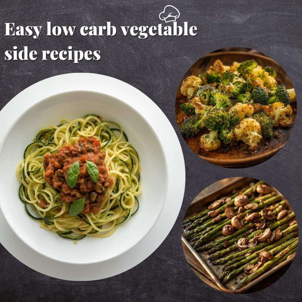 Easy low carb vegetable side recipes Easy low carb vegetable side recipes