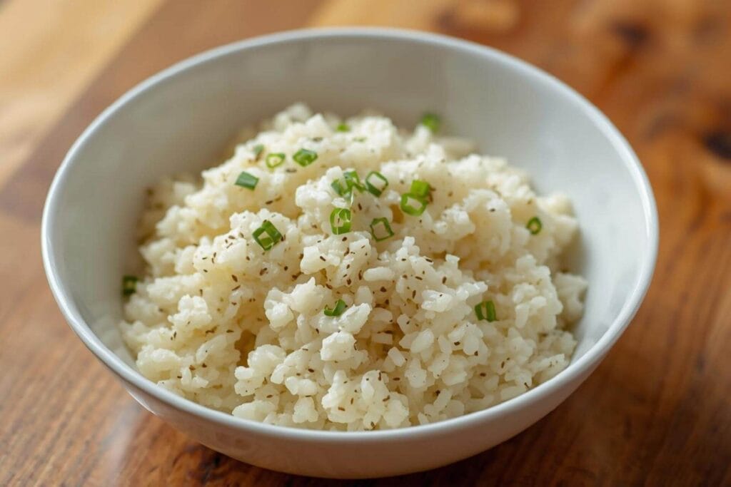 Cauliflower Rice — fast, neutral base
