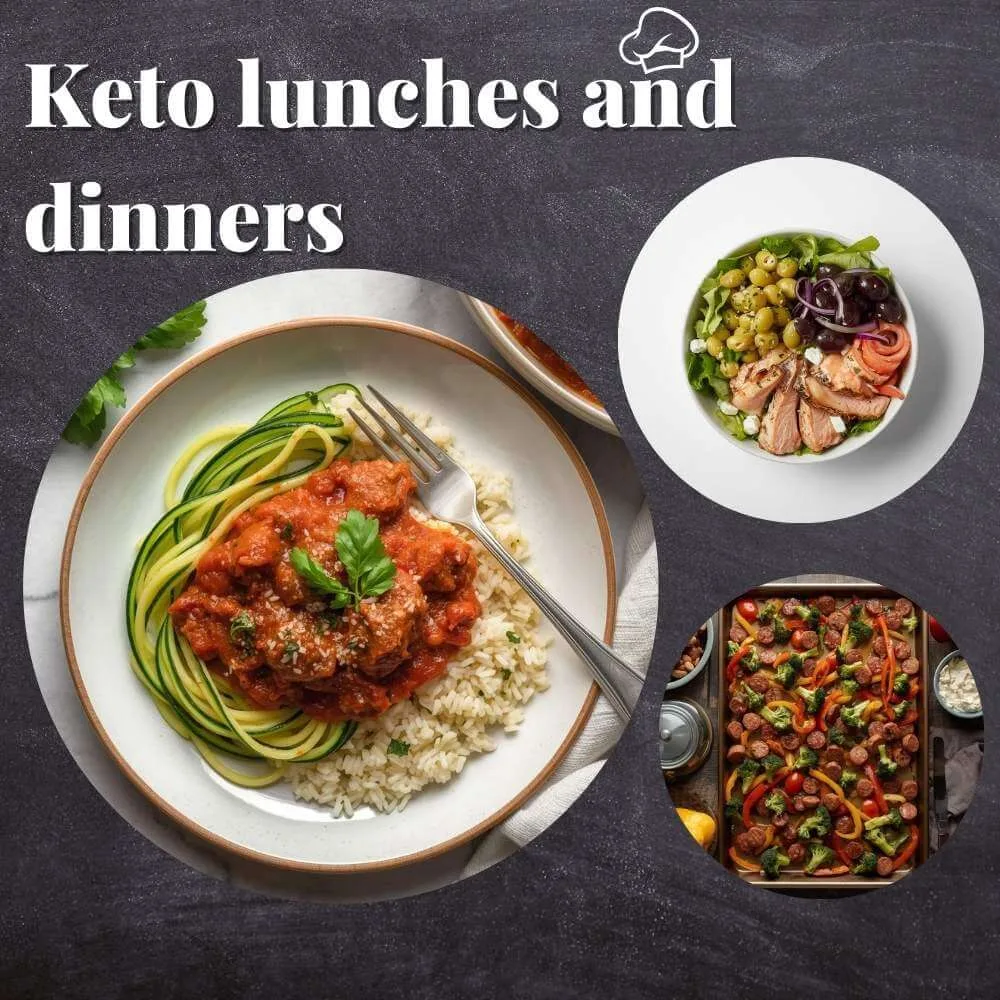 Keto lunches and dinners