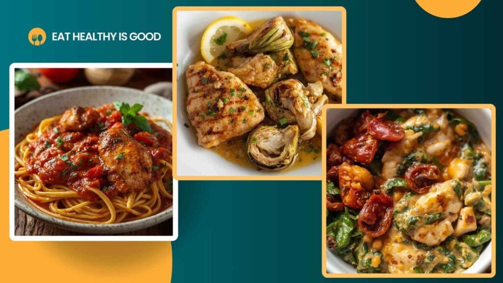 One-pot chicken dinners