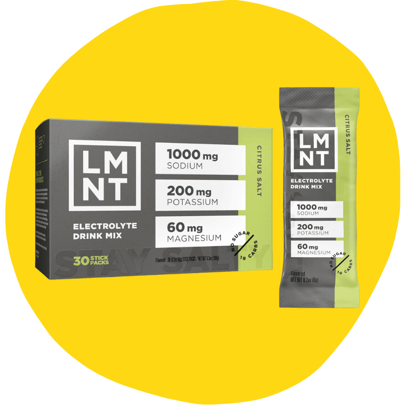 LMNT Zero Sugar Electrolytes — Citrus Salt (30-Count)