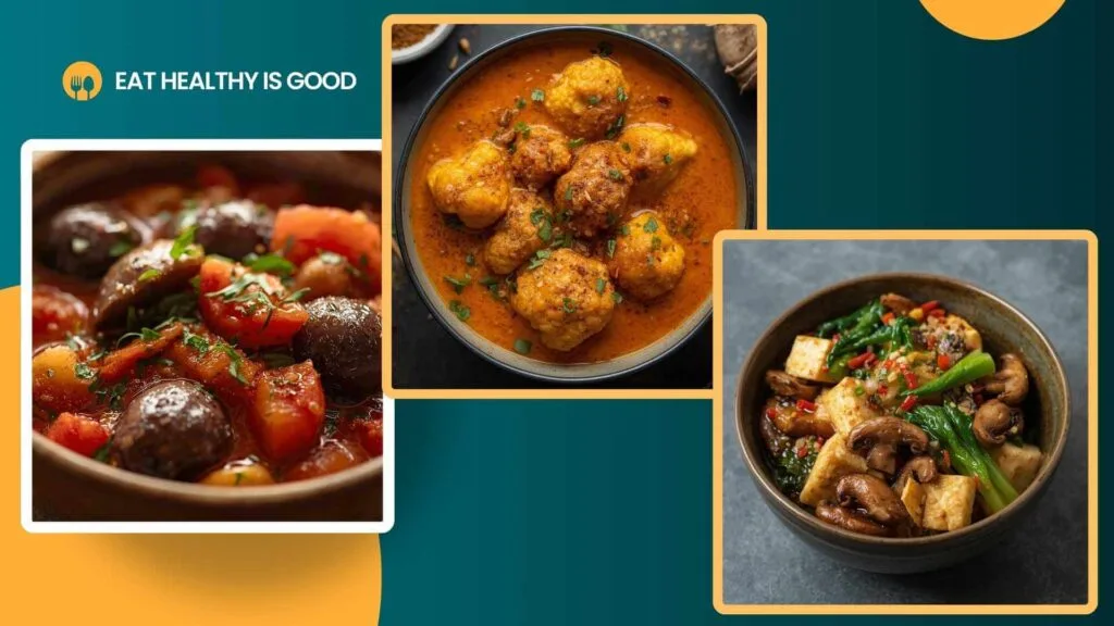 Vegetarian low-carb slow-cooker meals