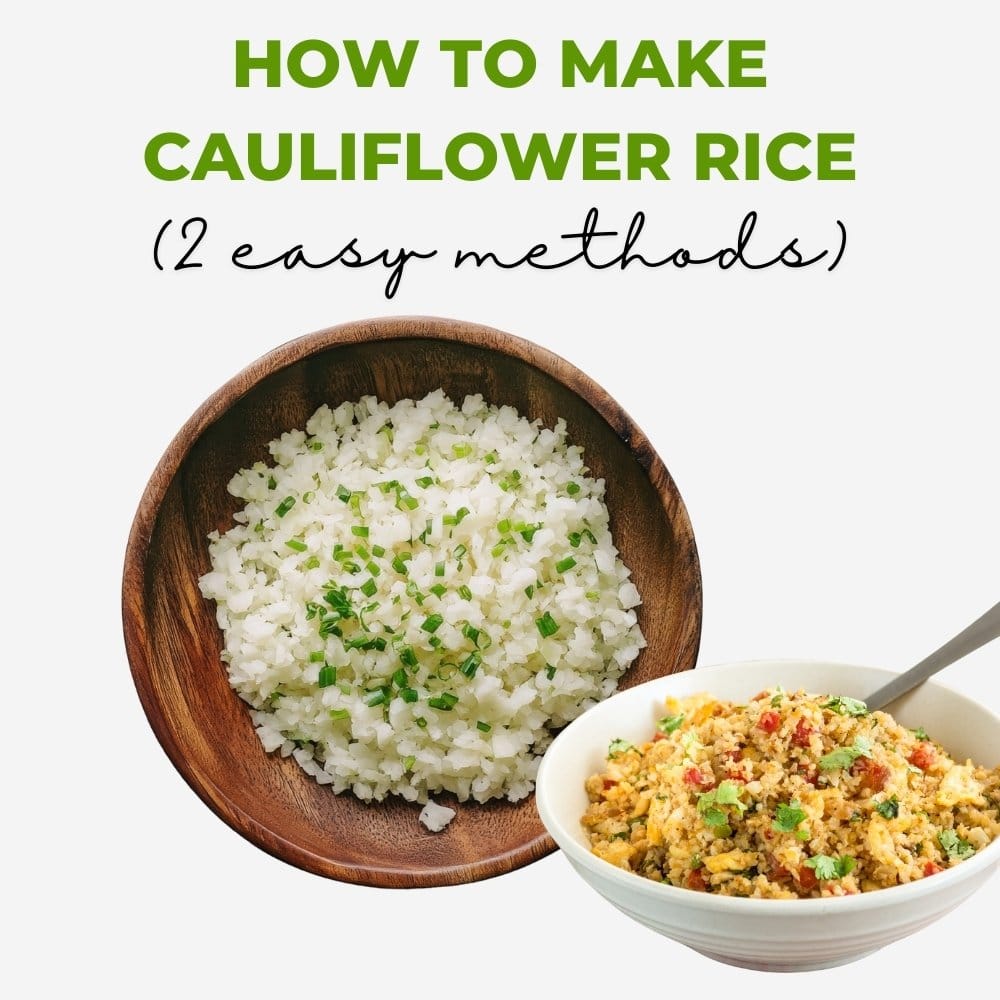 cauliflower rice cauliflower rice