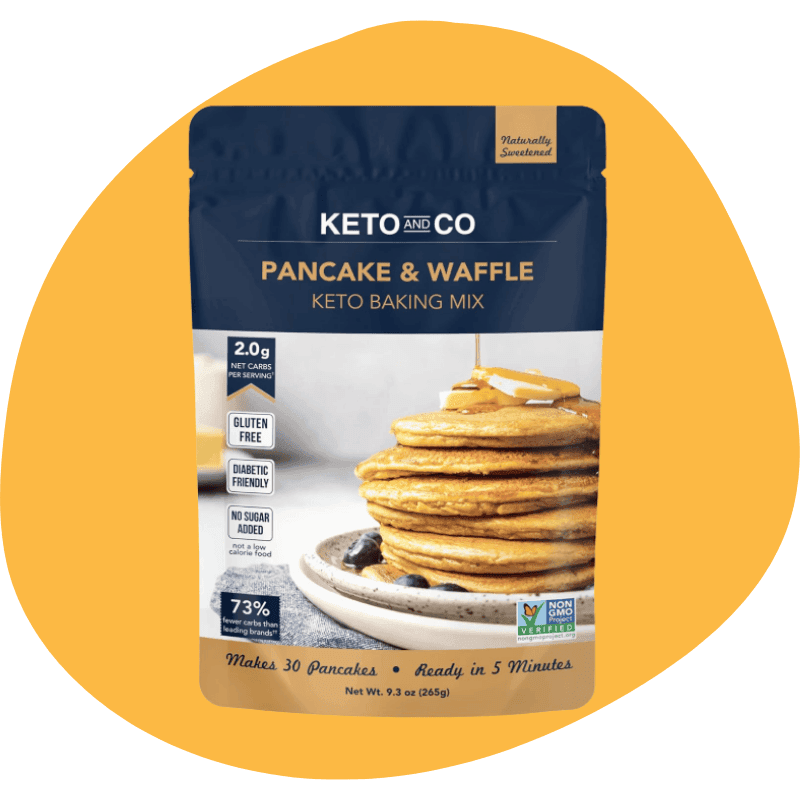 Keto & Co Pancake & Waffle Mix — pack of 6