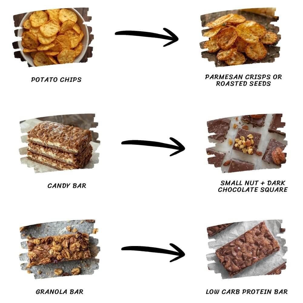 Keto snack swaps