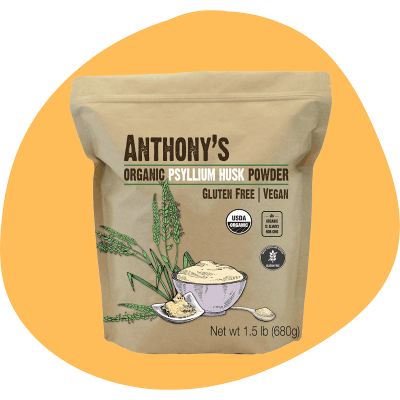 Anthony's Organic Psyllium Husk Powder