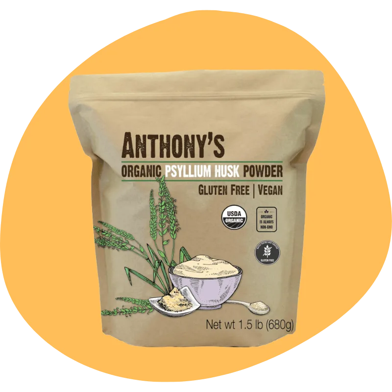 Anthony's Organic Psyllium Husk Powder