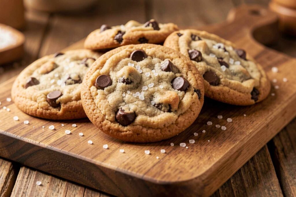 Almond Flour Chocolate Chip Cookies