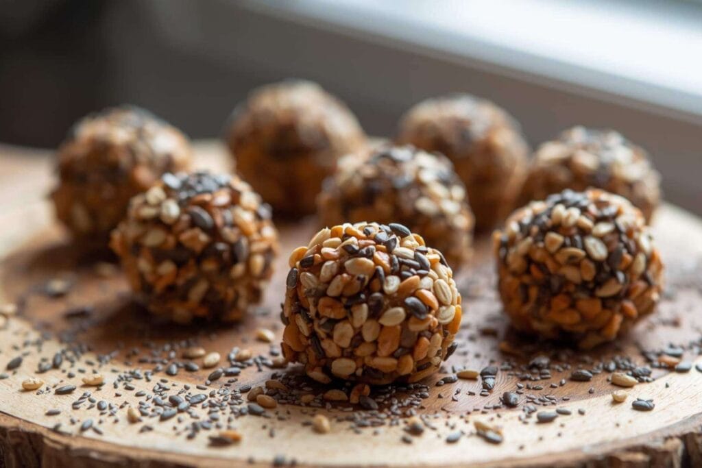 Keto-Friendly Snack, Nut, Seed Energy Bites