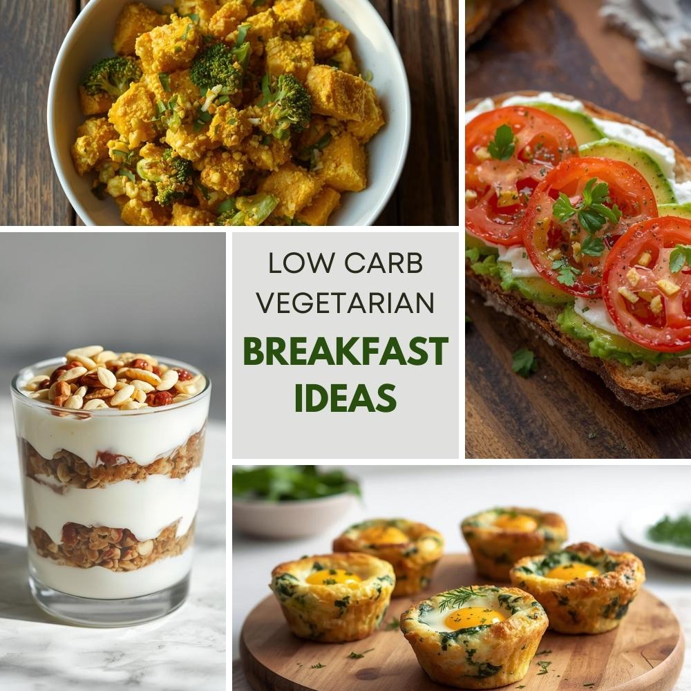 Low carb vegetarian breakfast ideas