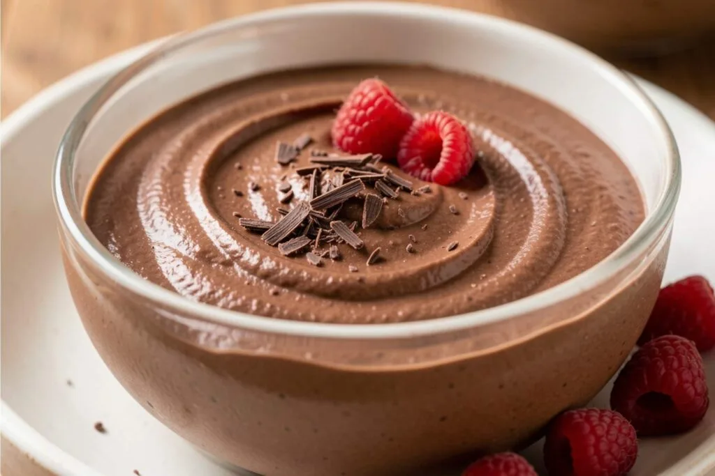 Silky Chocolate Avocado Mousse