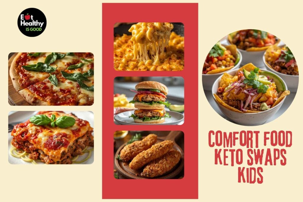 Comfort food keto swaps kids
