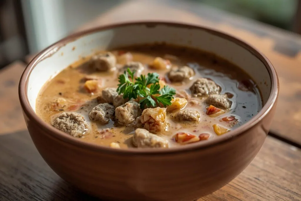 Creamy Italian Sausage Soup