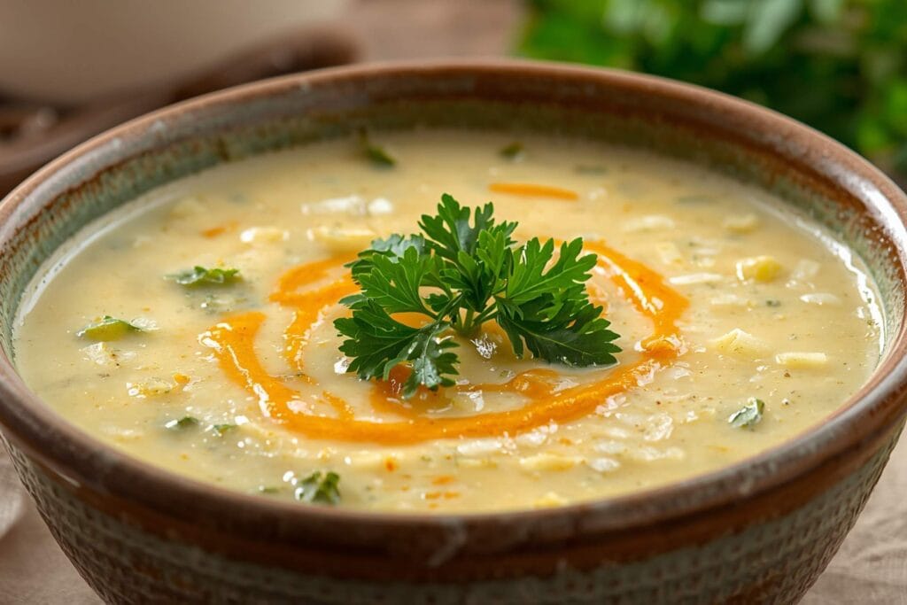 Creamy Keto Broccoli Cheddar Soup