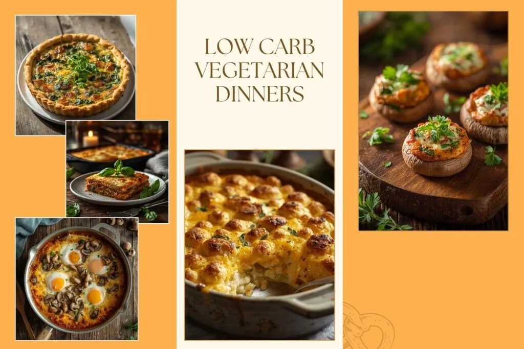 Low carb vegetarian dinners