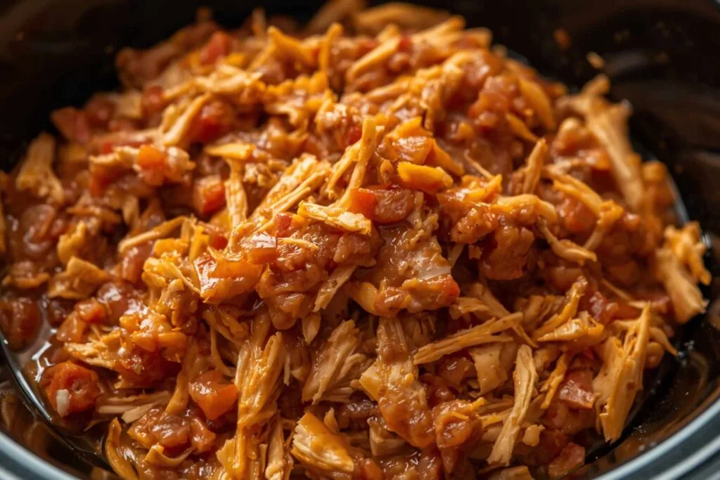 Slow Cooker Salsa Chicken