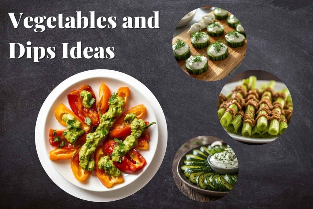 Vegetables and Dips Ideas