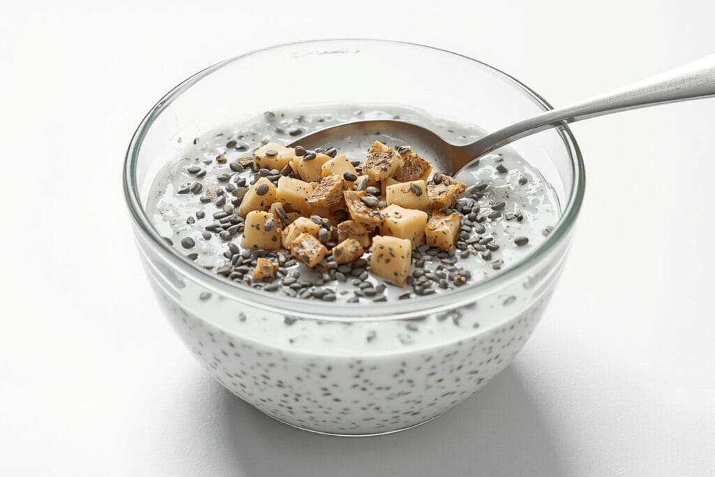 Chia Seed Coconut Pudding