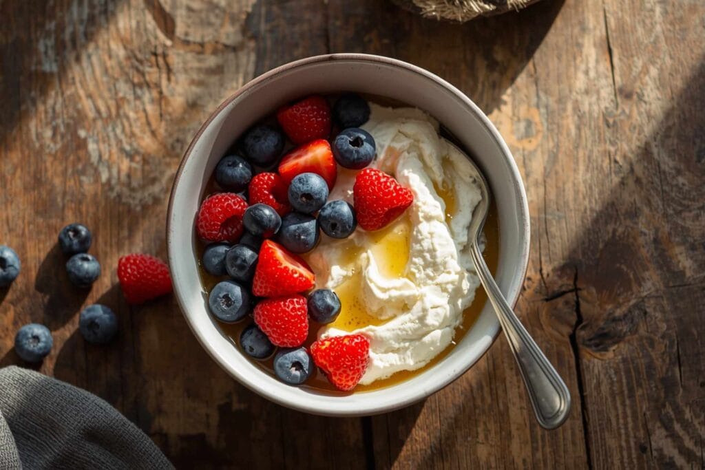 Cottage Cheese Breakfast Bowl