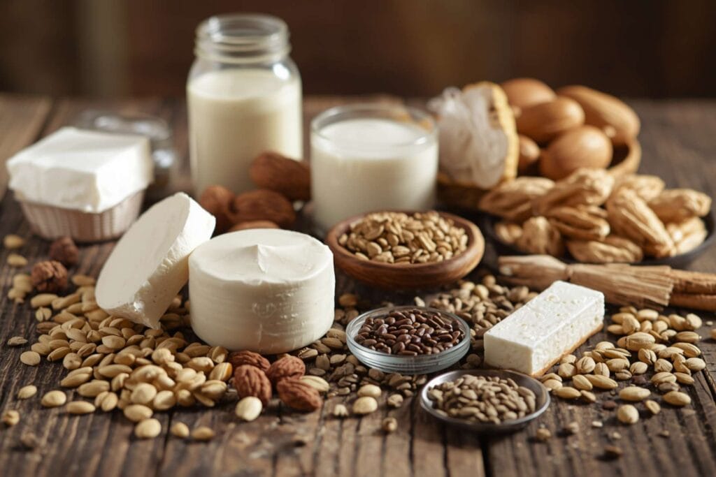 Dairy, nuts, seeds