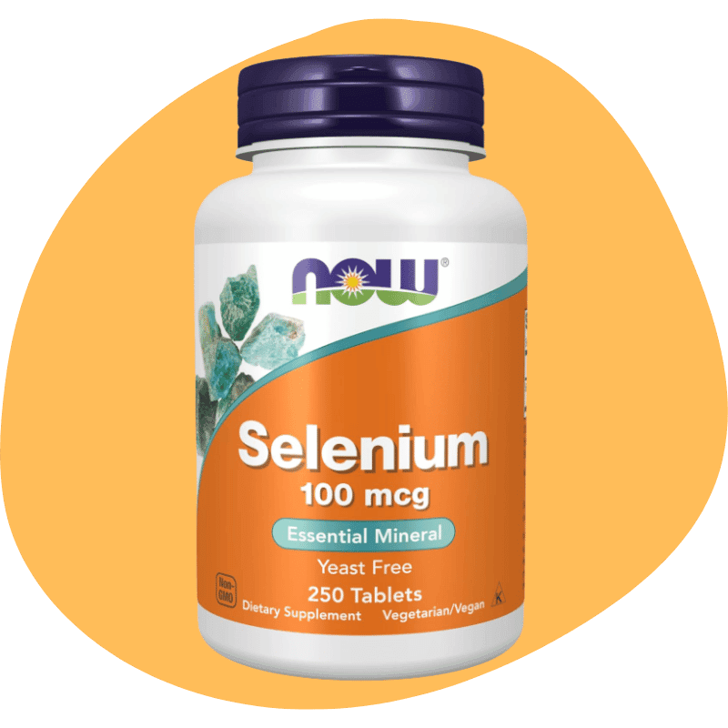 NOW Foods Supplements, Selenium (L-Selenomethionine) 100 mcg, Essential Mineral