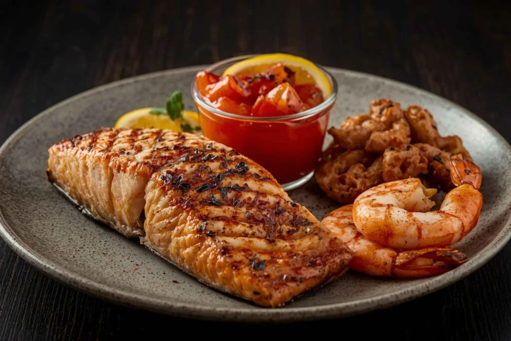 Proteins and seafood
