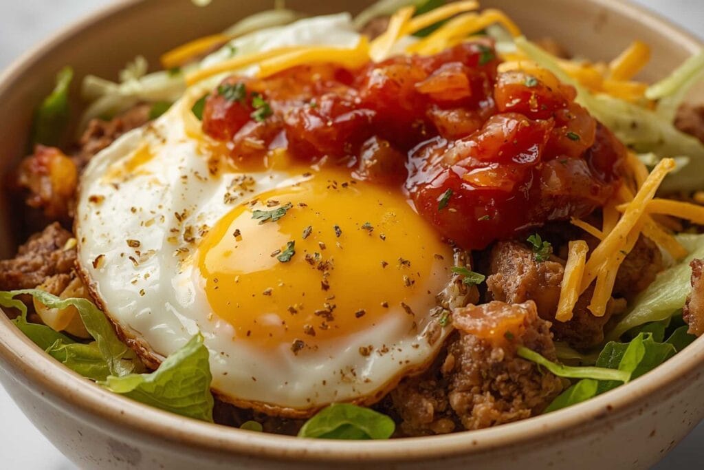 Taco Breakfast Bowl