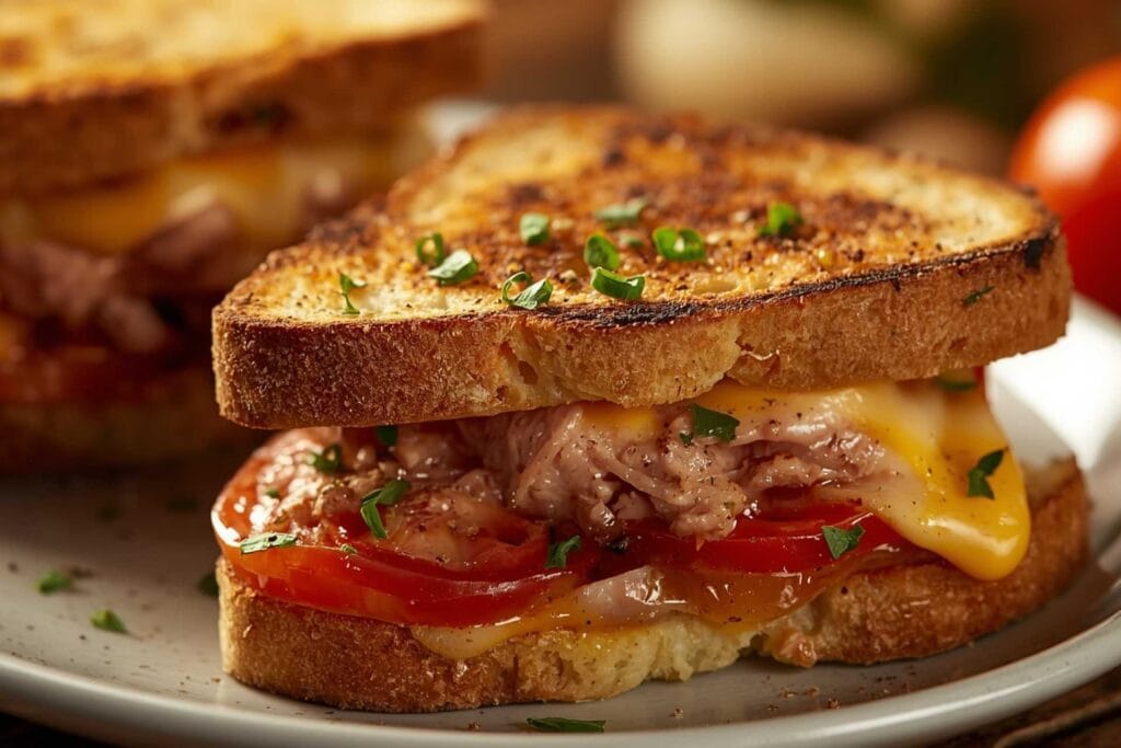 Warm tuna melt bowls