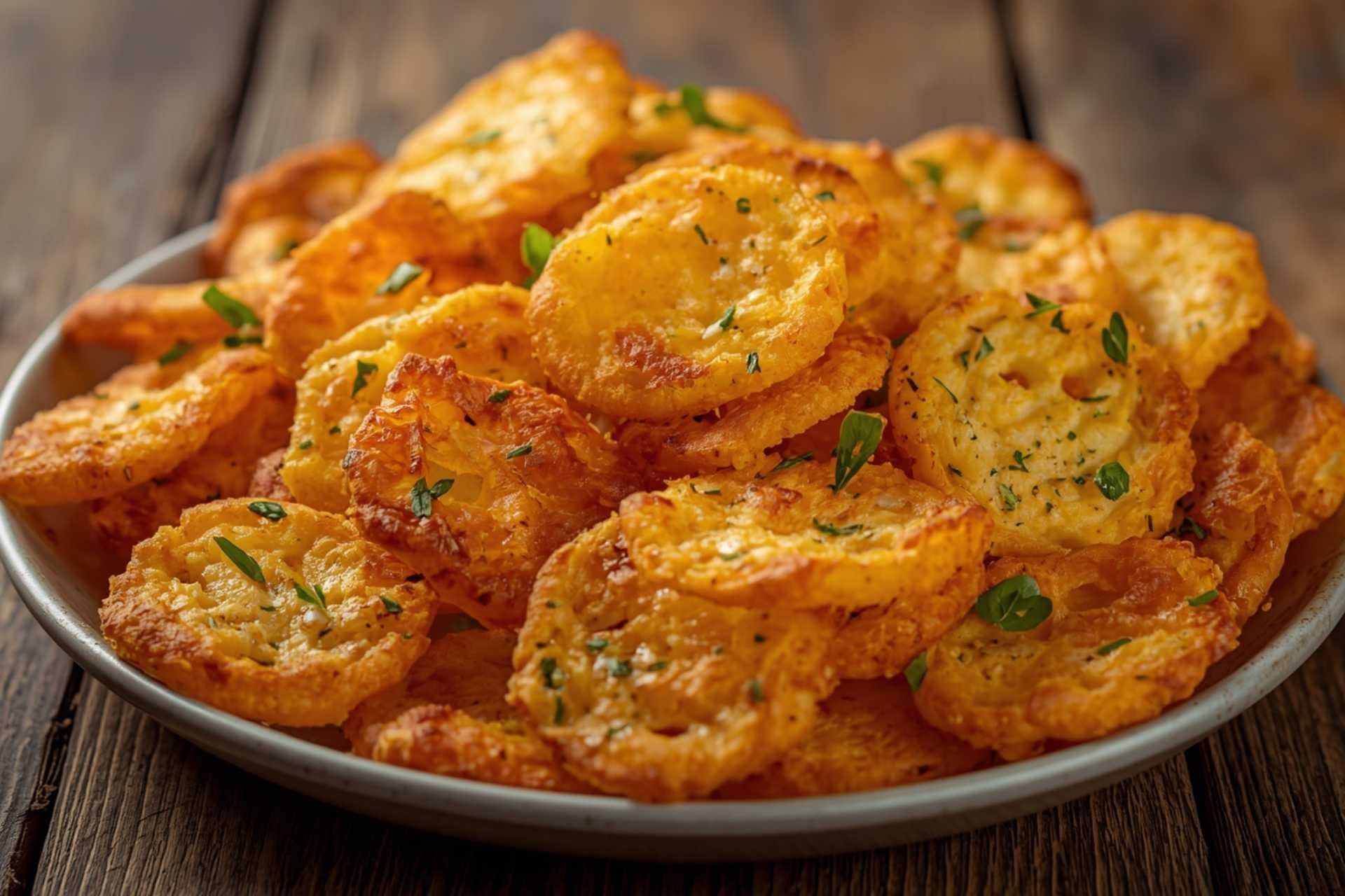 Cheese crisps