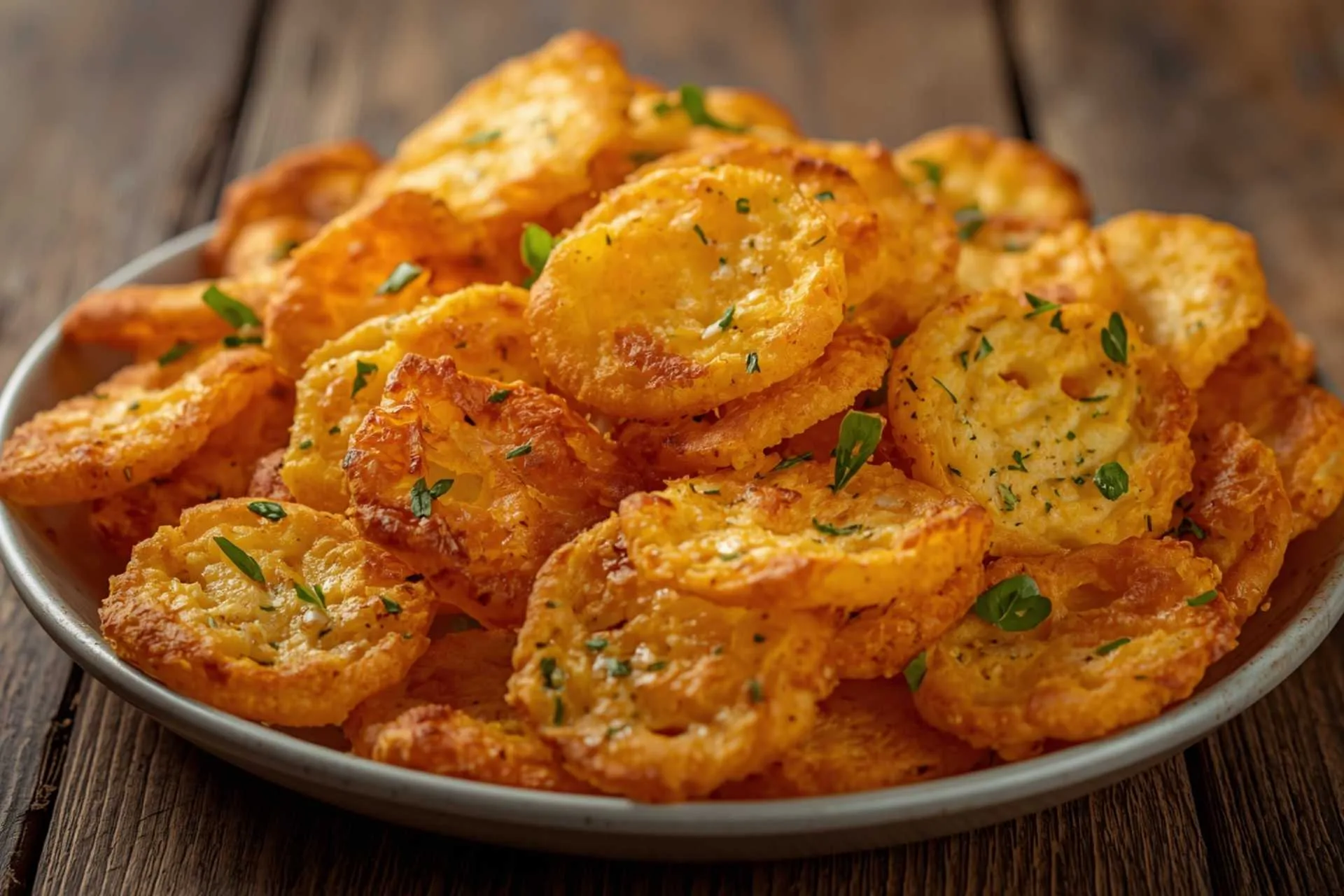 Cheese crisps