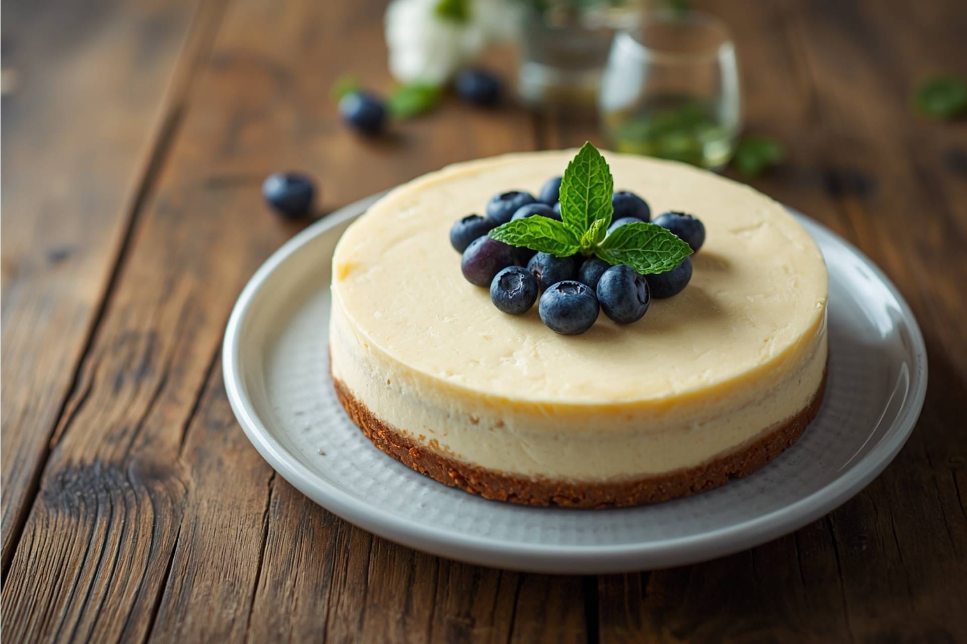 Classic keto cheesecake
