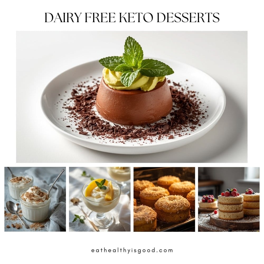 Dairy Free Keto Desserts