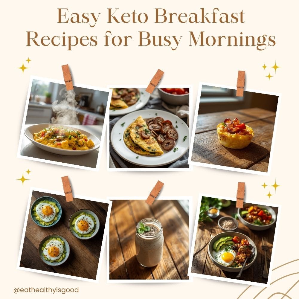 Easy Keto Breakfast Recipes for Busy Mornings Easy Keto Breakfast Recipes for Busy Mornings