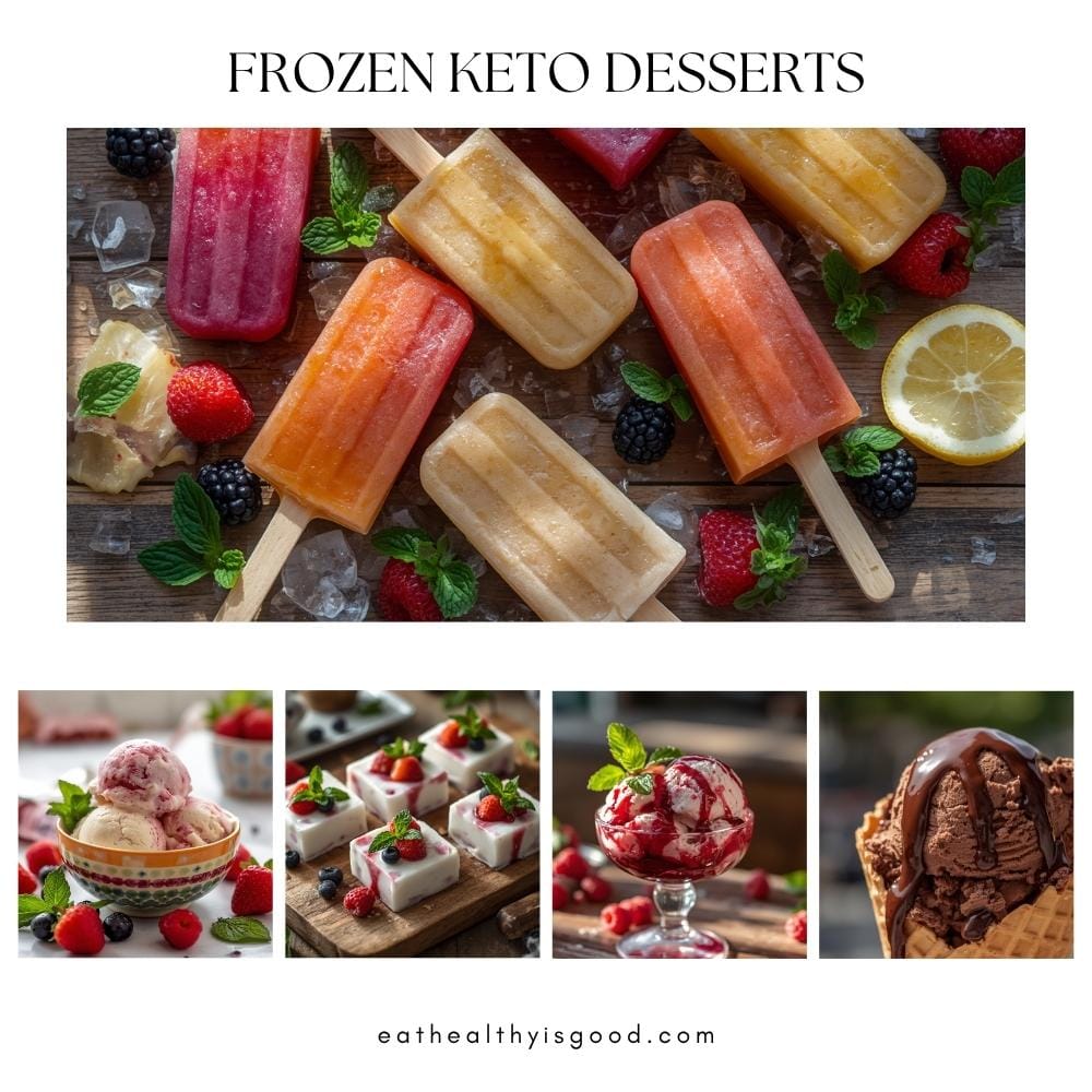 Frozen Keto Desserts