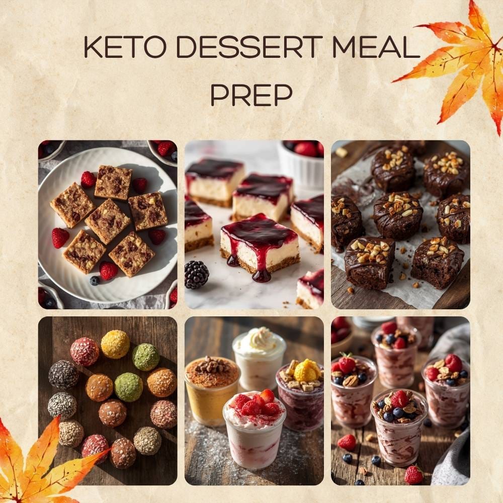 Keto Dessert Meal Prep